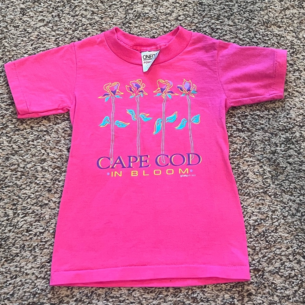 Vintage Kids Cape Cod Pink T-Shirt